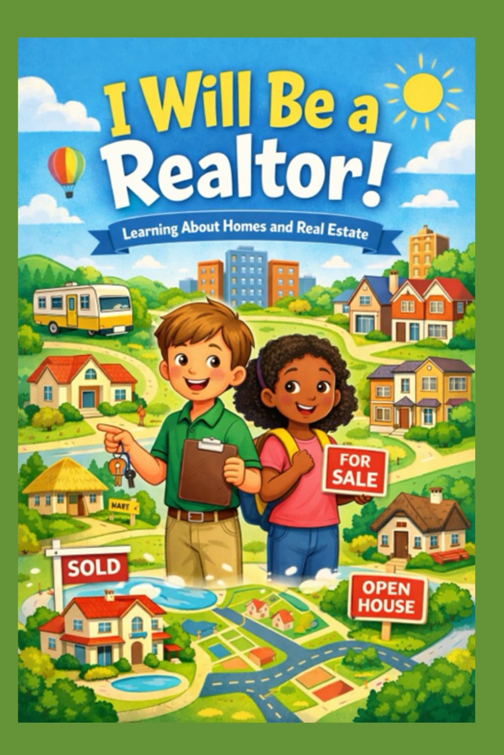 I Will Be a Realtor!: Learning About Homes and Real Estates