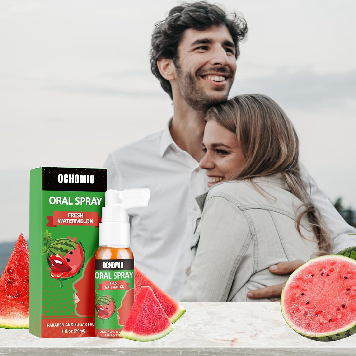 Spray De Garganta Profunda Con Sabor A Sandía Para Garganta Profunda 