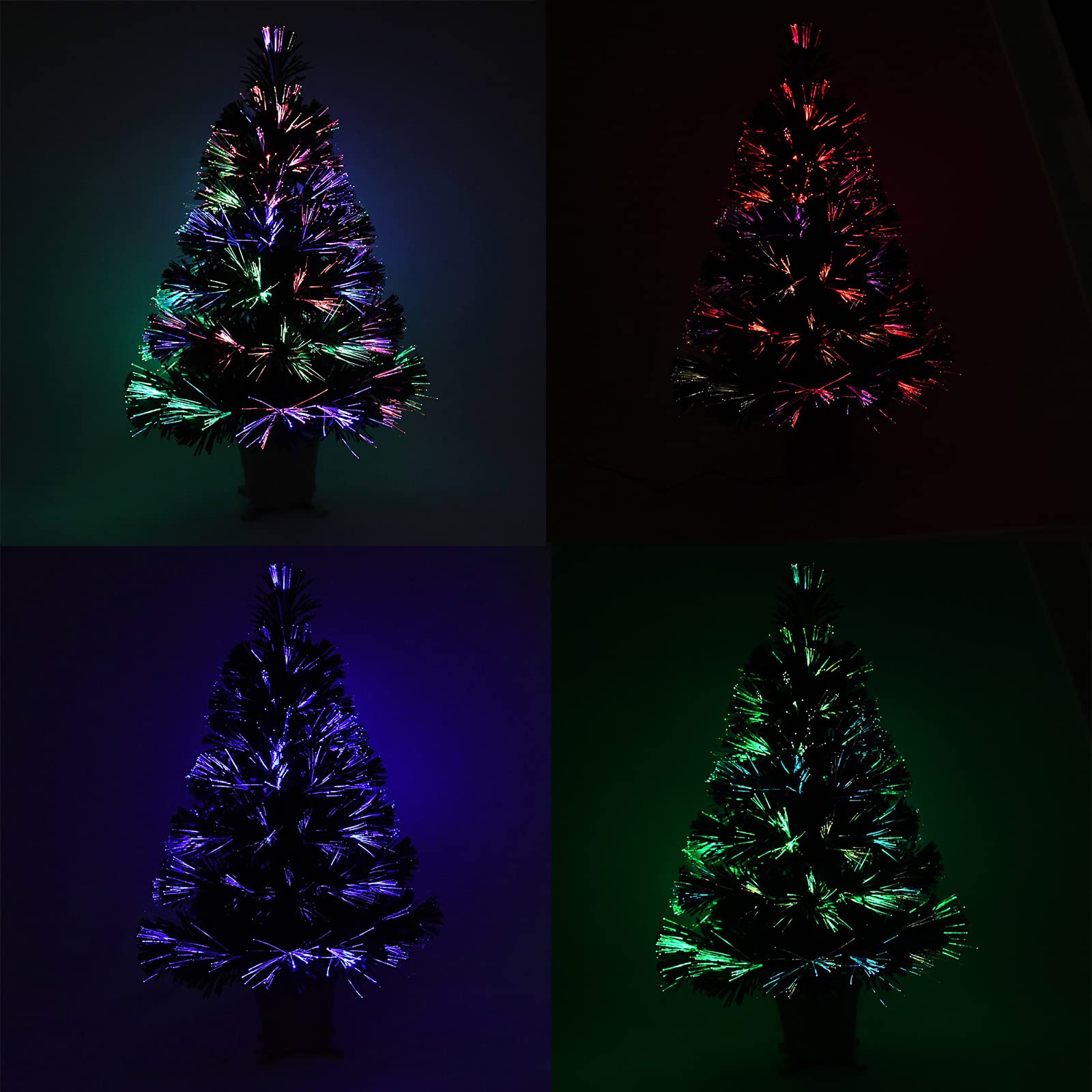 カラフルな人工クリスマスツリー カラフルな人工クリスマスツリー