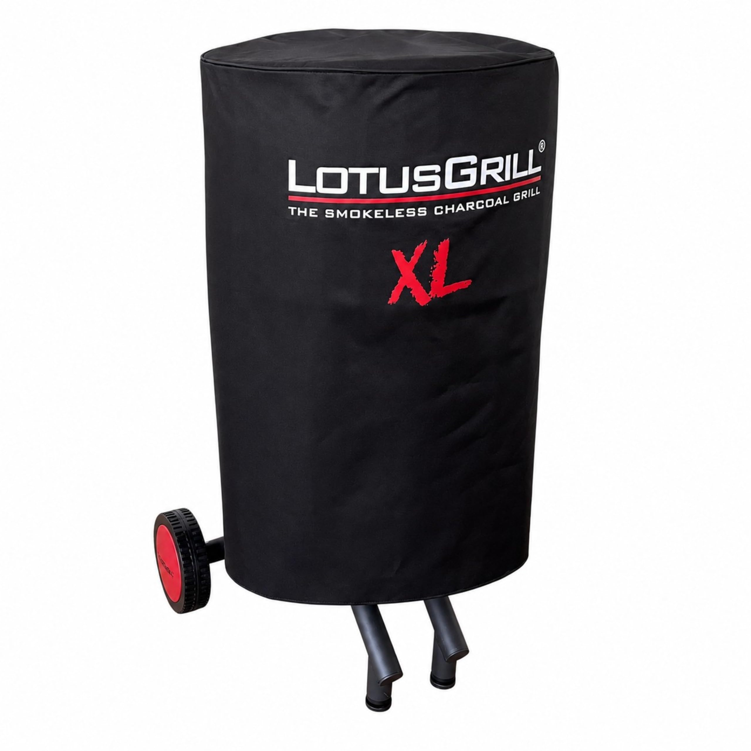 LotusGrill XL G435 pokrowiec na grilla – odporny na warunki atmosferyczne pokrowiec na grilla ze ściągaczem, oddychający i odporny na promieniowanie UV, ochrona przed deszczem, śniegiem, mrozem
