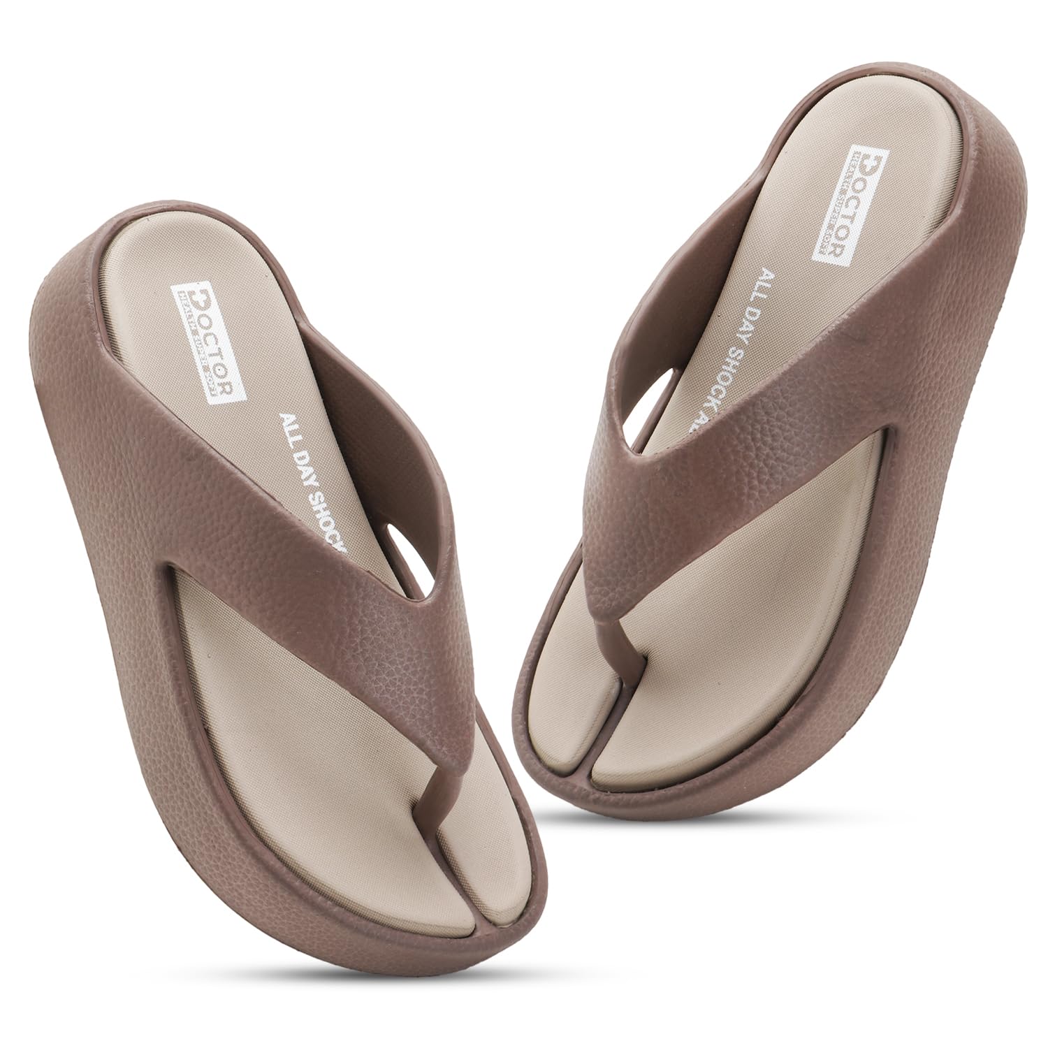 Women Soft Cushioned Flip Flops | Lightweight Comfort Slippers | Anti-Slip Casual Sandals for Indoor Outdoor Everyday Wear-image-19