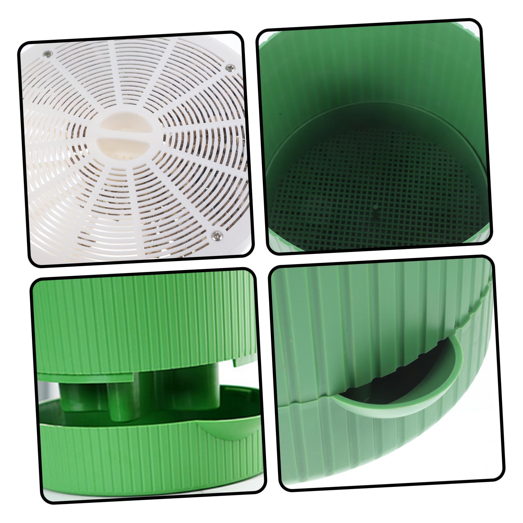 Abaodam Pot Plastique pour Germination De Graines Kit De Culture De Germes Plateau De Graines pour Micro-pousses Matériel De Pépinière pour Culture Intérieure