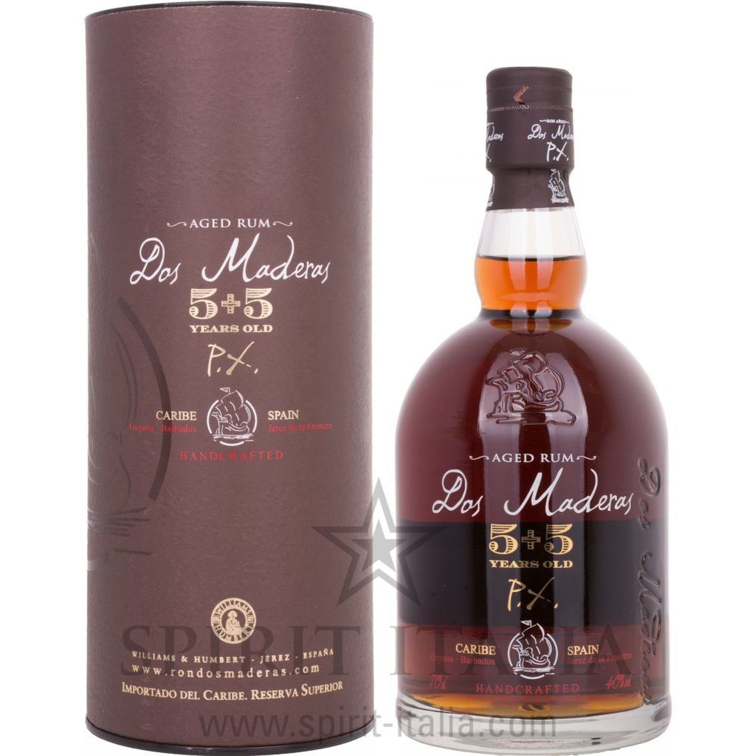 Dos Maderas PX 5 5 Years Old Aged Rum GB 40,00% 0.7 l.