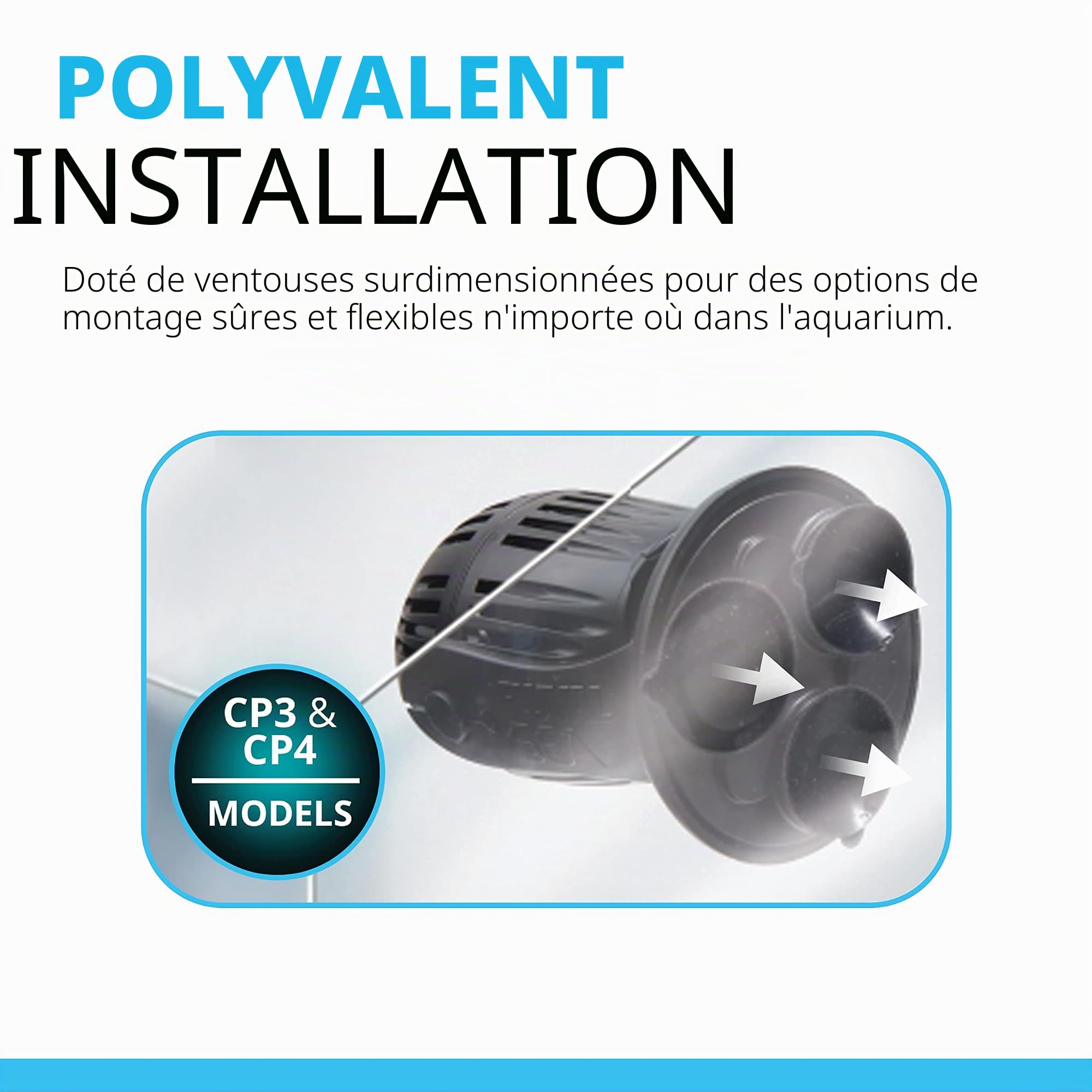 Fluval Sea Pompe de Circulation CP3 pour Aquariophilie