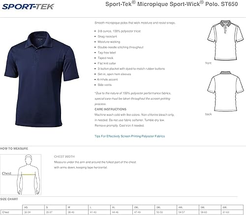 Miniatura 4 de NCAA Prime Athletic Logo Micro Piqué Polo con cuello para hombre