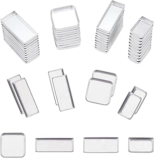 NICENEEDED 80 unidades de bandeja vacía de al...