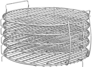 VersionTECH. Support de Déshydrateur pour Ninja Foodi, Accessoires de Déshydratation à 5 Couches en Acier Inoxydable Compatible avec Autocuiseur Ninja Foodi et Friteuse 6,5 et 8 Litres