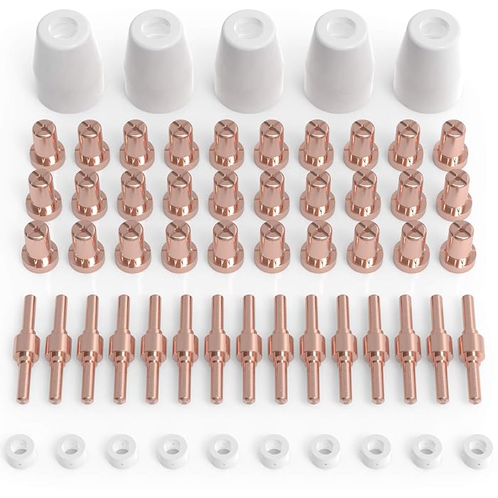 YESWELDER 60-Piece PT31 Plasma Consumables Kit for CUT-45/CUT-50