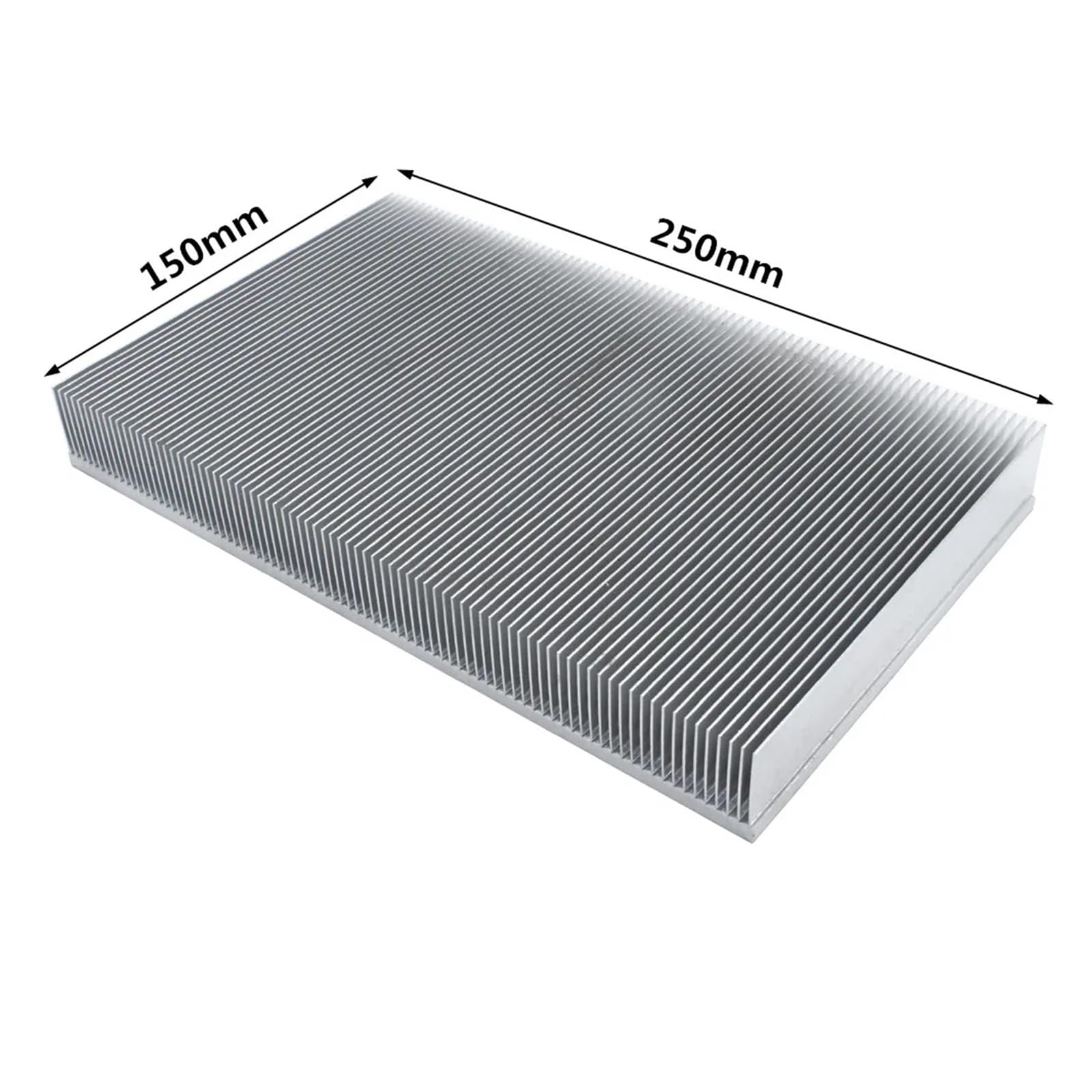 Radiatore dissipatore di calore in alluminio 250x150x30mm for dissipazione elettronica LED LCD