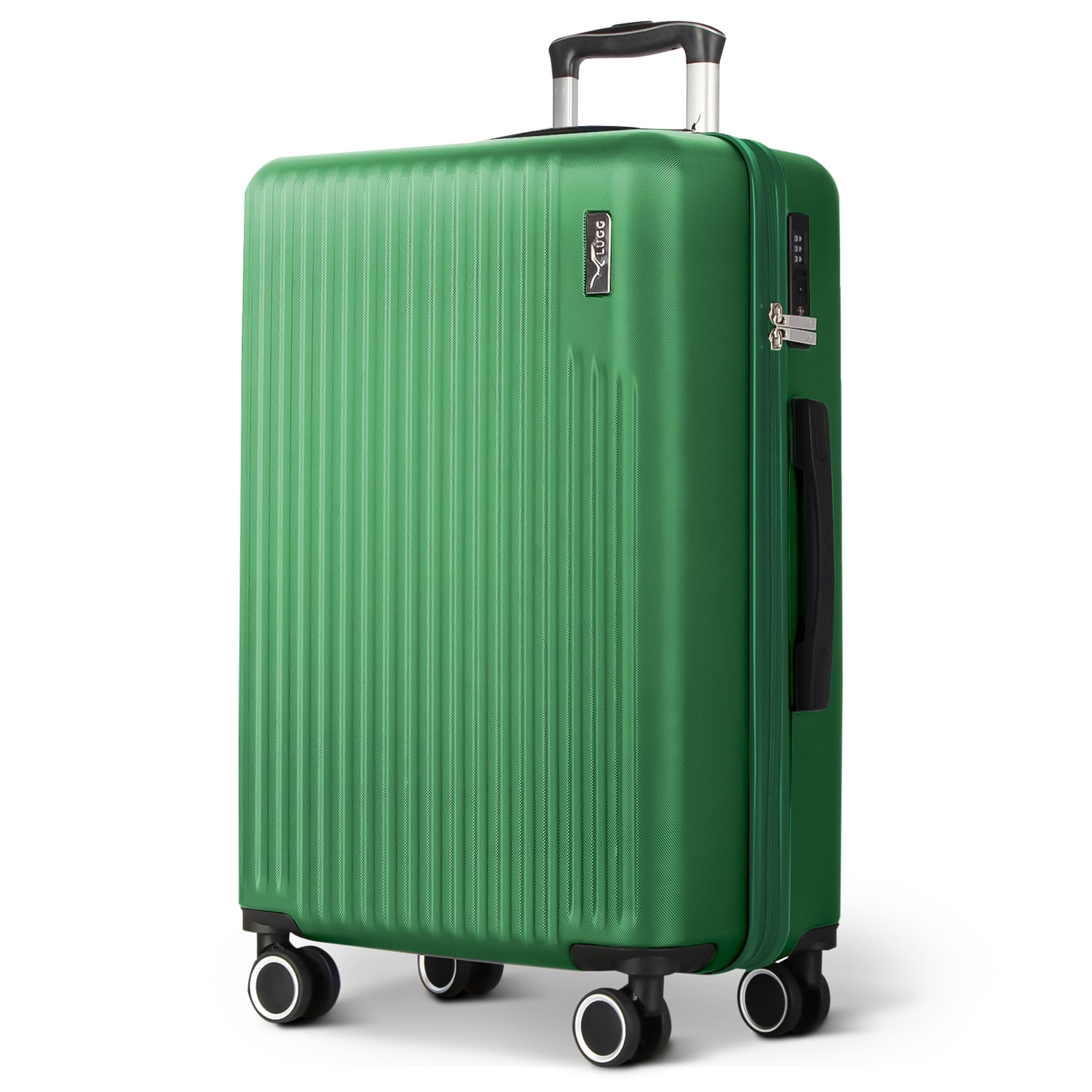 LUGG 20inch Vacay Suitcase ABS Luggage with TSA Indent Lock, Aluminium Trolley Handle, 360° Spinner Wheels, Water-Resistant & Durable Material - Airline Compatible (55 x 23 x 35cm) — view 18