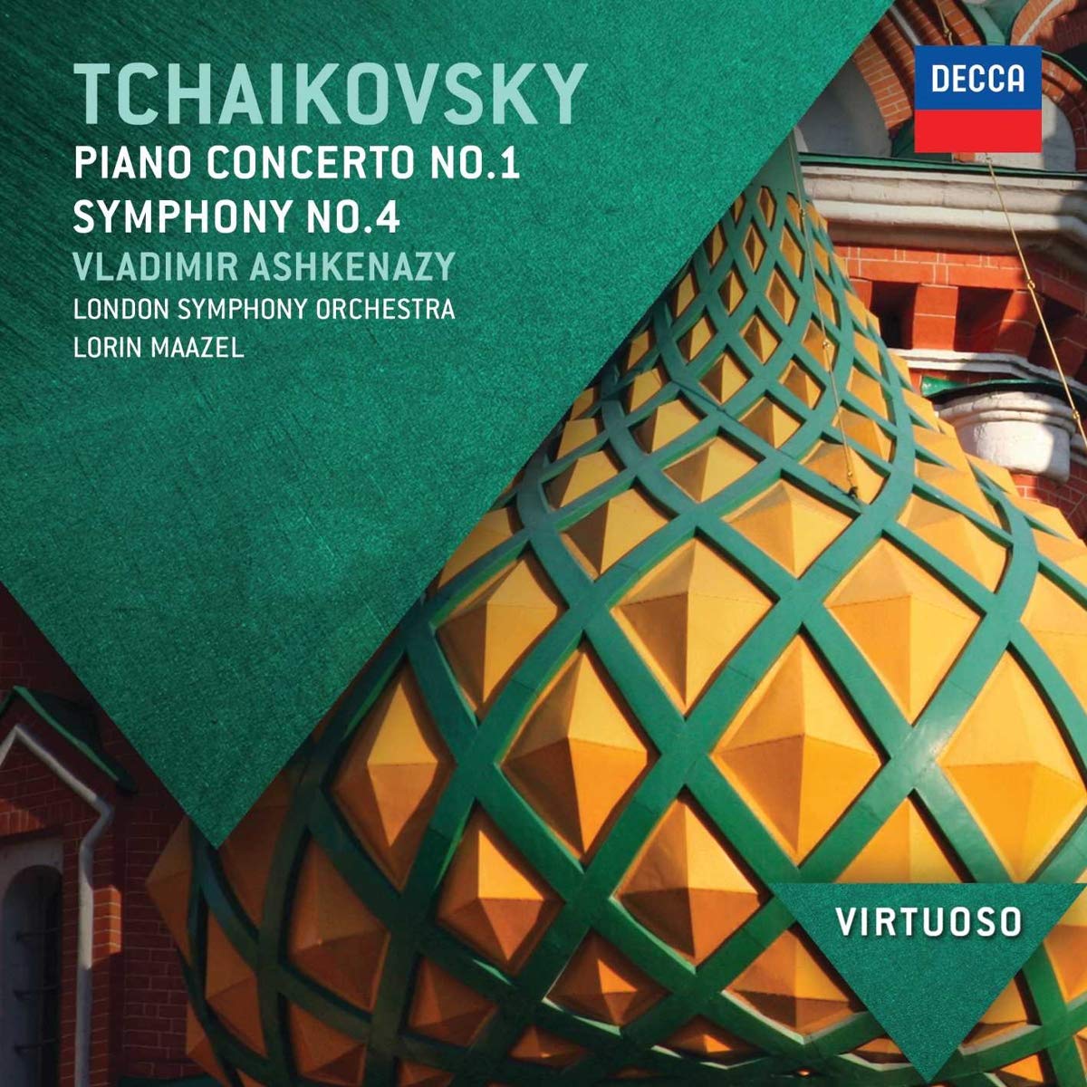 Tchaikovsky: Pno Cto No.1 / Symphony No.4 [Audio CD] Ashkenazy, Vladimir; Pyotr Ilyich Tchaikovsky and Lorin Maazel
