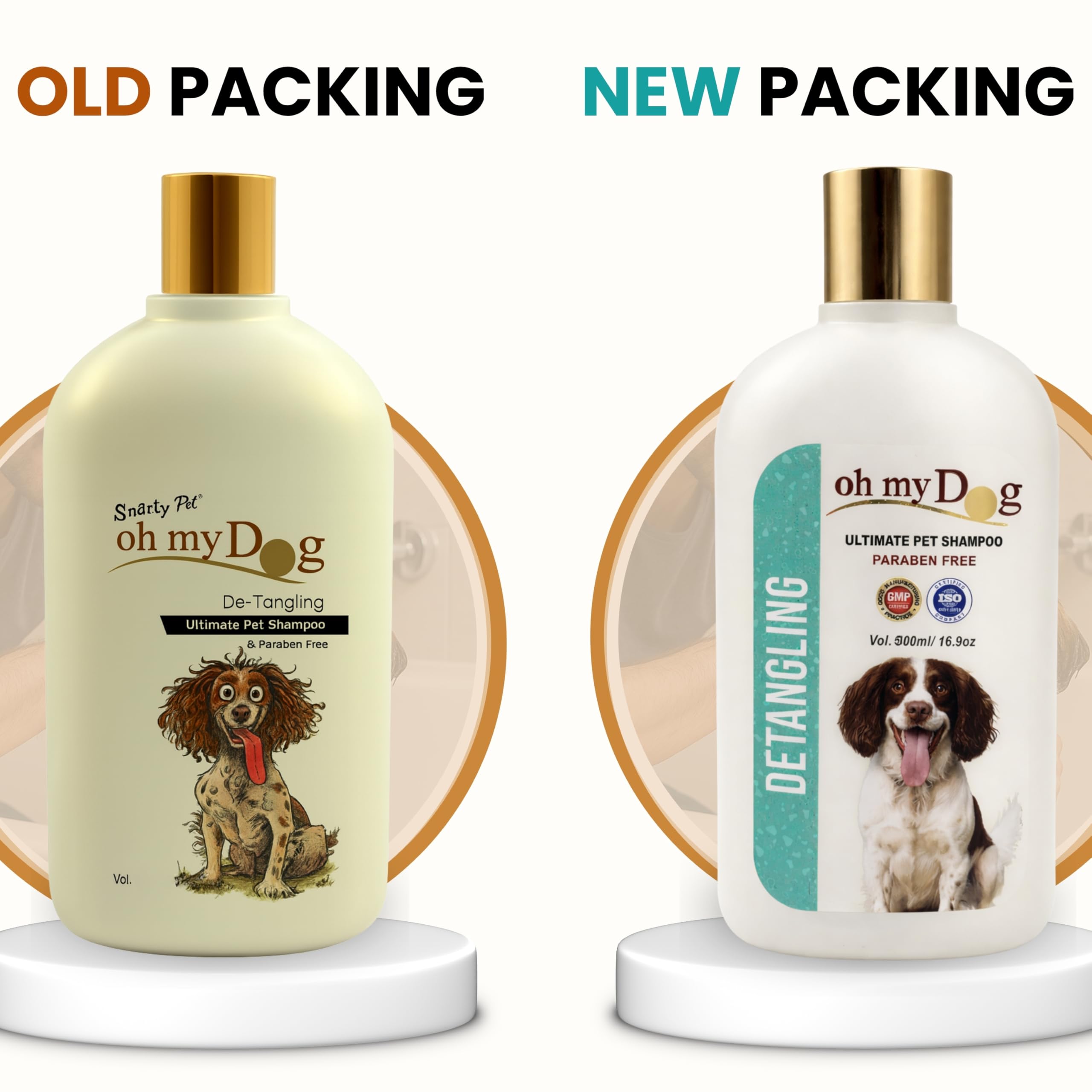 Foodie Puppies Oh My Dog Detangling Shampoo for Dogs and Puppies - 500ml | Paraben & Cruelty-Free Ultimate Pet Shampoo | Shiny, Soft and Tangle-Free Fur | Suitable for All Breeds and Sizes 1