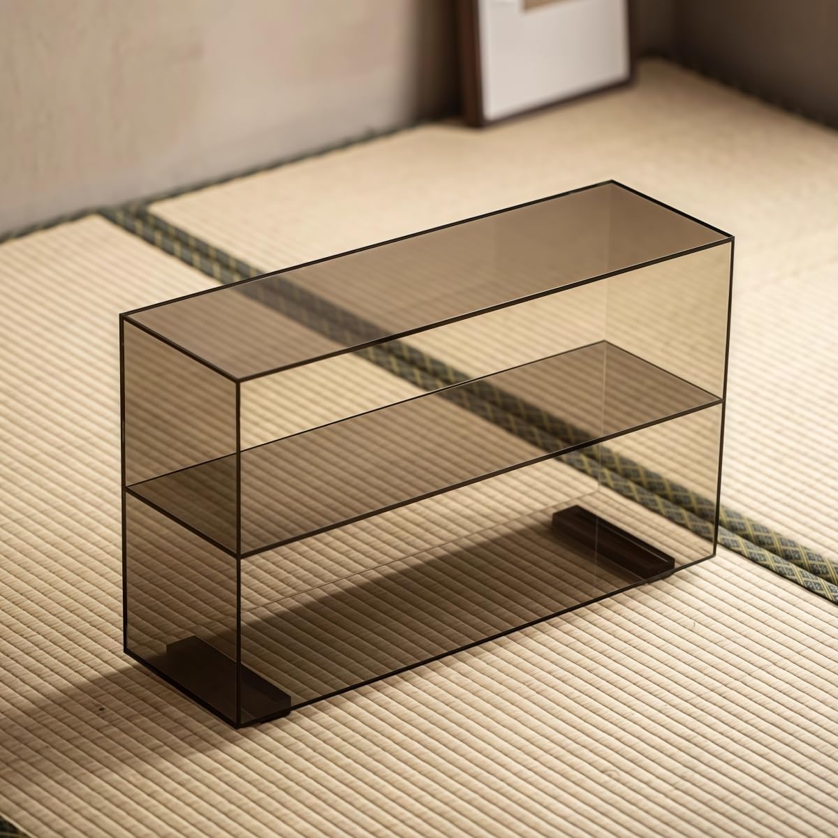 1/64展示20台可能・エナメルタイル4・2層式ディスプレーBOX/ネオ