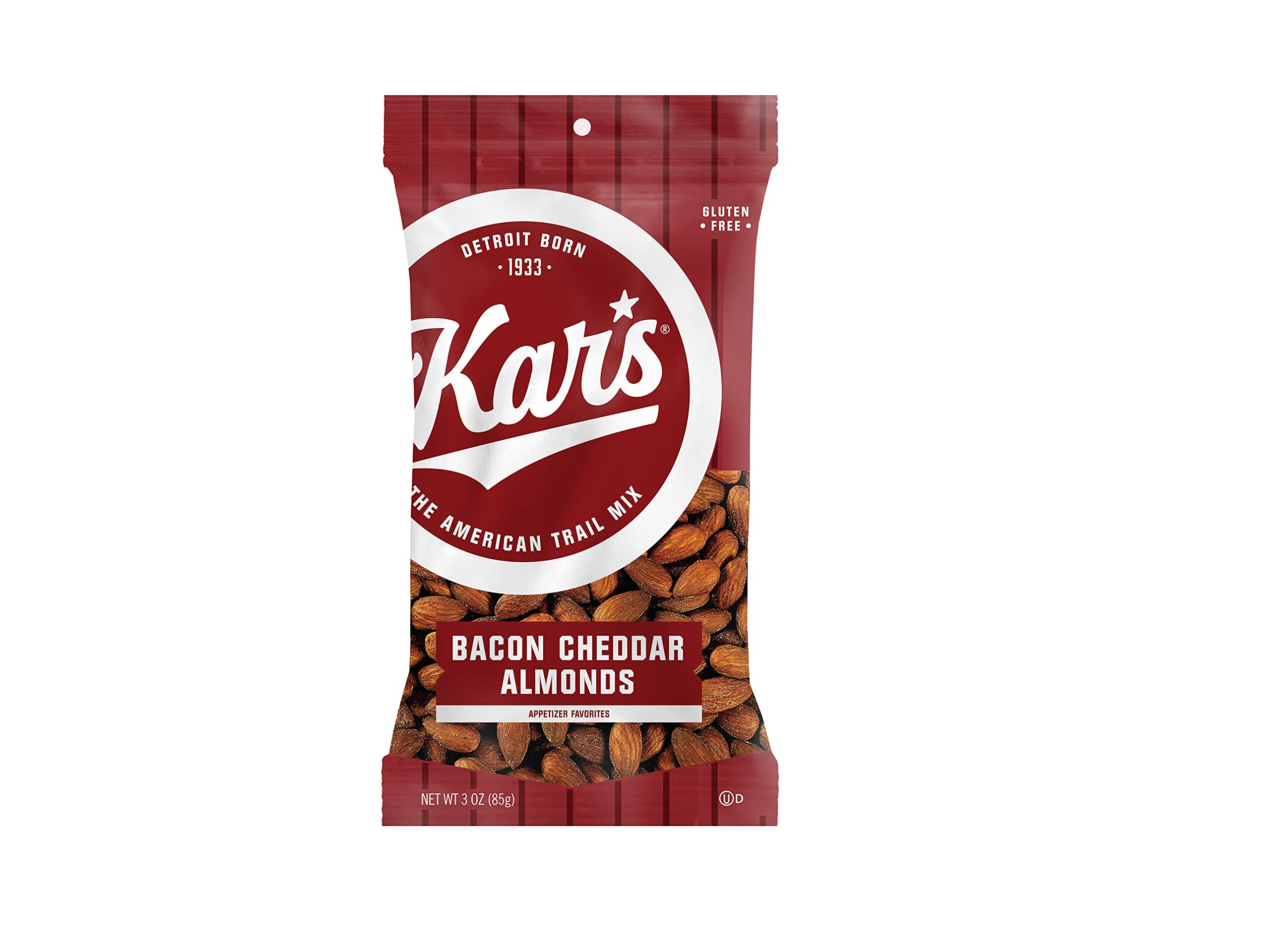 Kar's Bacon Cheddar / 3 Ounce (Pack of 12) / 1 Almonds