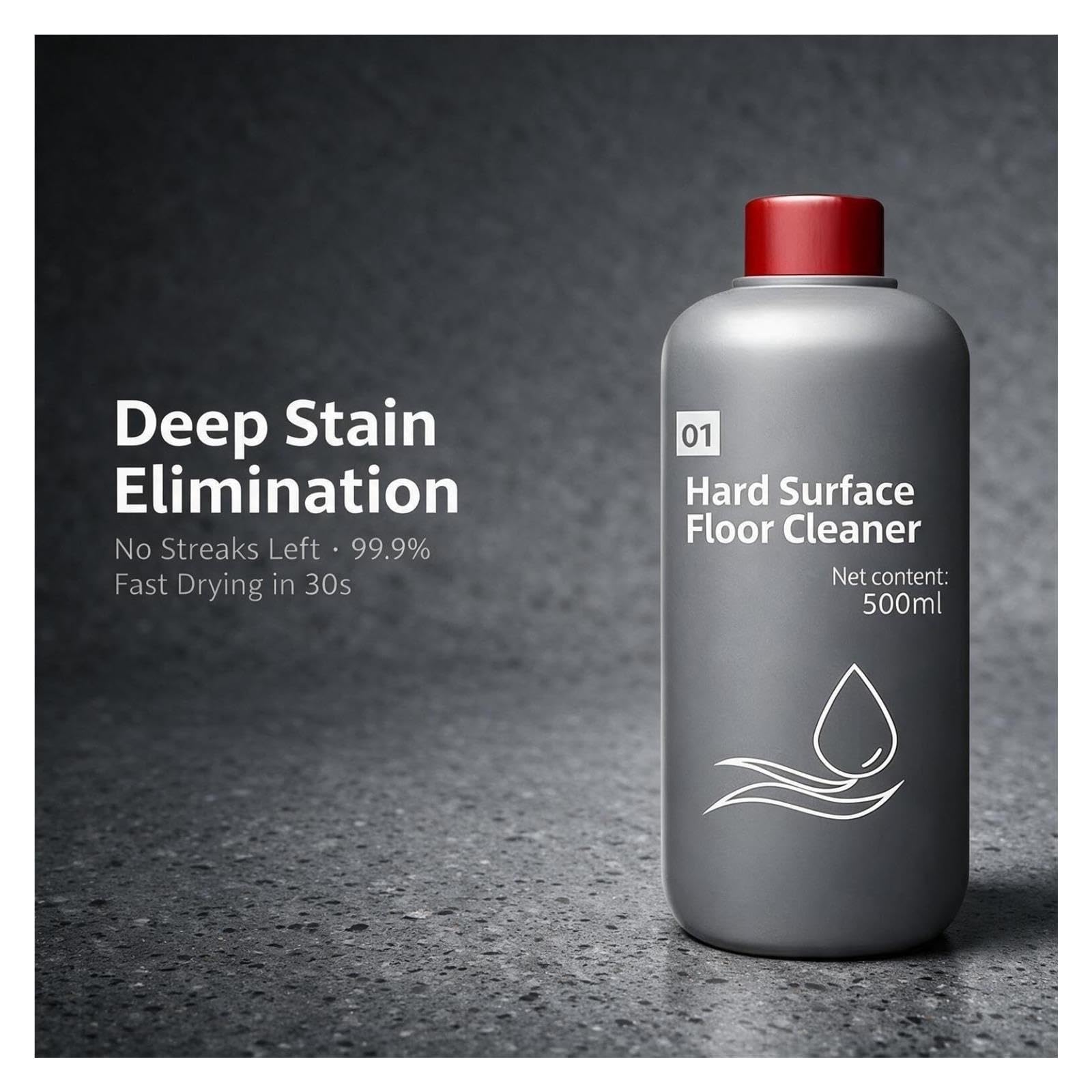 6 Pezzi, 500 Ml Di Detergente For Pavimenti Duri