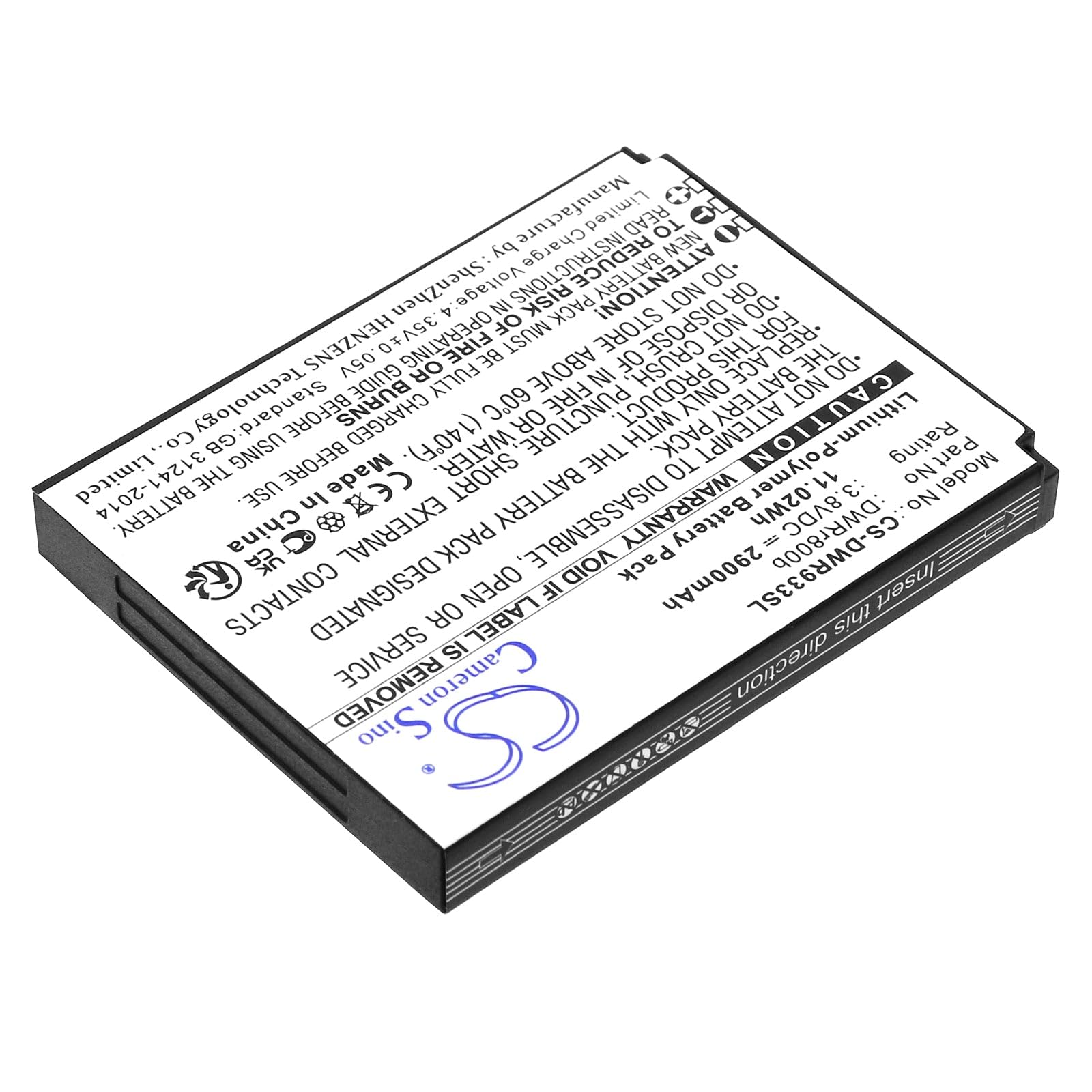 VI VINTRONS Battery for D-Link DWR-933 B1, 6BT-R800B-2901, DWRr800b,