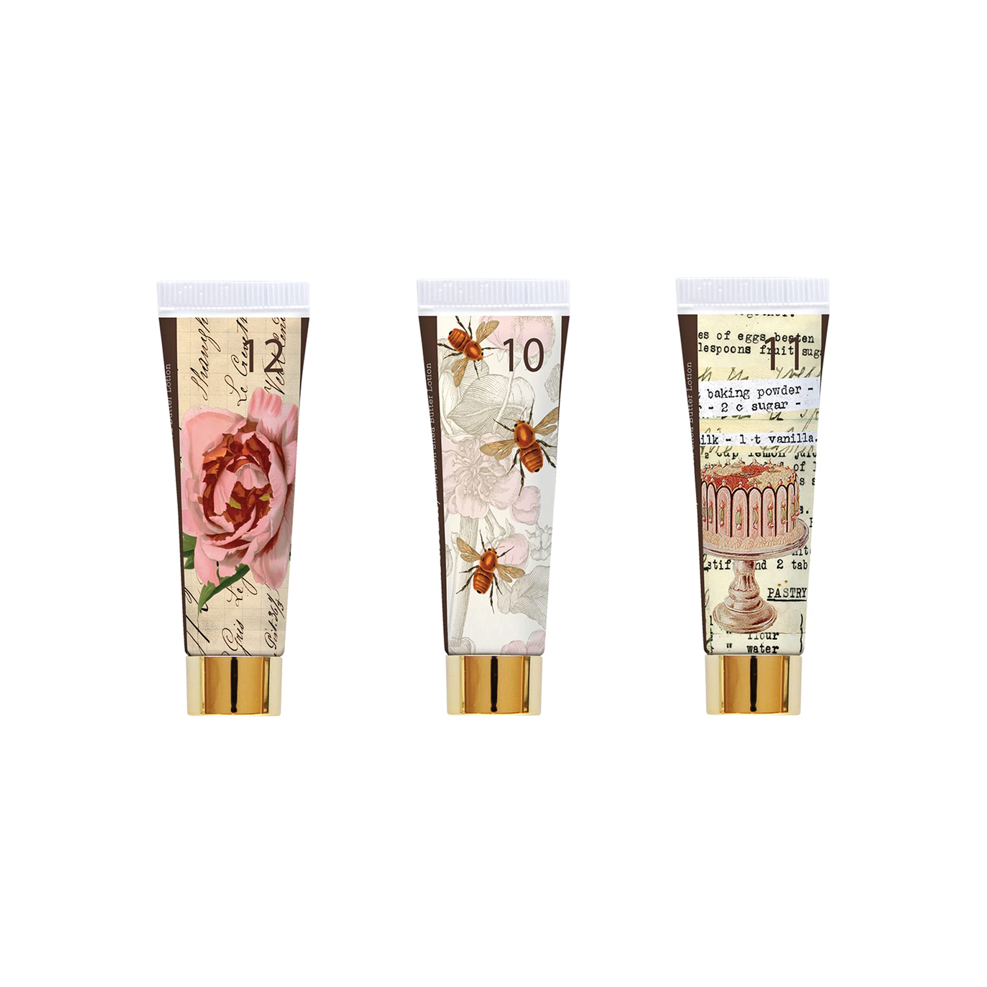 Handcreme Bundle, Quick-Drying & Absorbing Moisturizing Scented Hand Cream with Shea Butter & Cocoa Butter, Luxury Lotion for Women, Purse Essentials