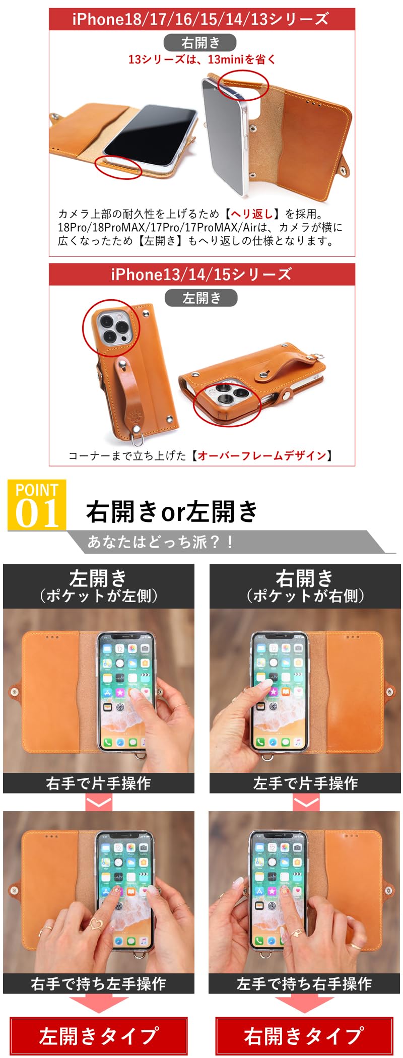 Amazon.co.jp: EFGS iPhone14ProMaxと互換性のある 手帳型ケース 【売