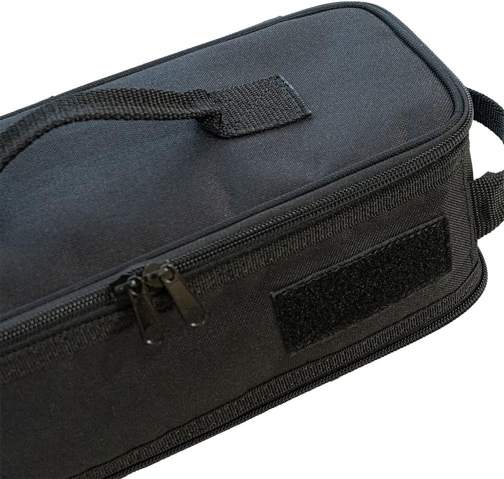 WHATNOT MC-01-BK Multi-Storage Case, Wide, Black, Water Repellent, Outdoor, Tool Box