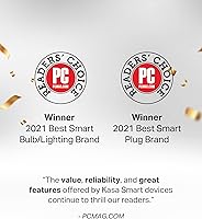 Vista 2 de Kasa Smart Bombillas que funcionan con Alexa y Google Home, bombilla LED inteligente regulable, A19, 9 W, 800 lúmenes, blanco suave (2700 K)