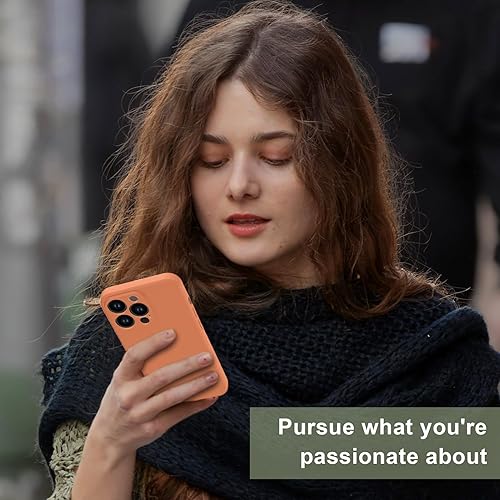 Miniatura 7 de Funda para iPhone 13 Pro, silicona líquida de alta calidad sedosa al tacto, protección de la cámara, forro de microfibra suave antiarañazos, funda