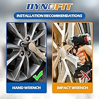 Vista 7 de Dynofit M14x2 Open Lug Nuts Compatible with Ford F150 Expedition 2000-2014, 14mmx2 Wheel Nuts for Excursion Lobo Transit Lincoln 6 Lug Wheel, 24pcs