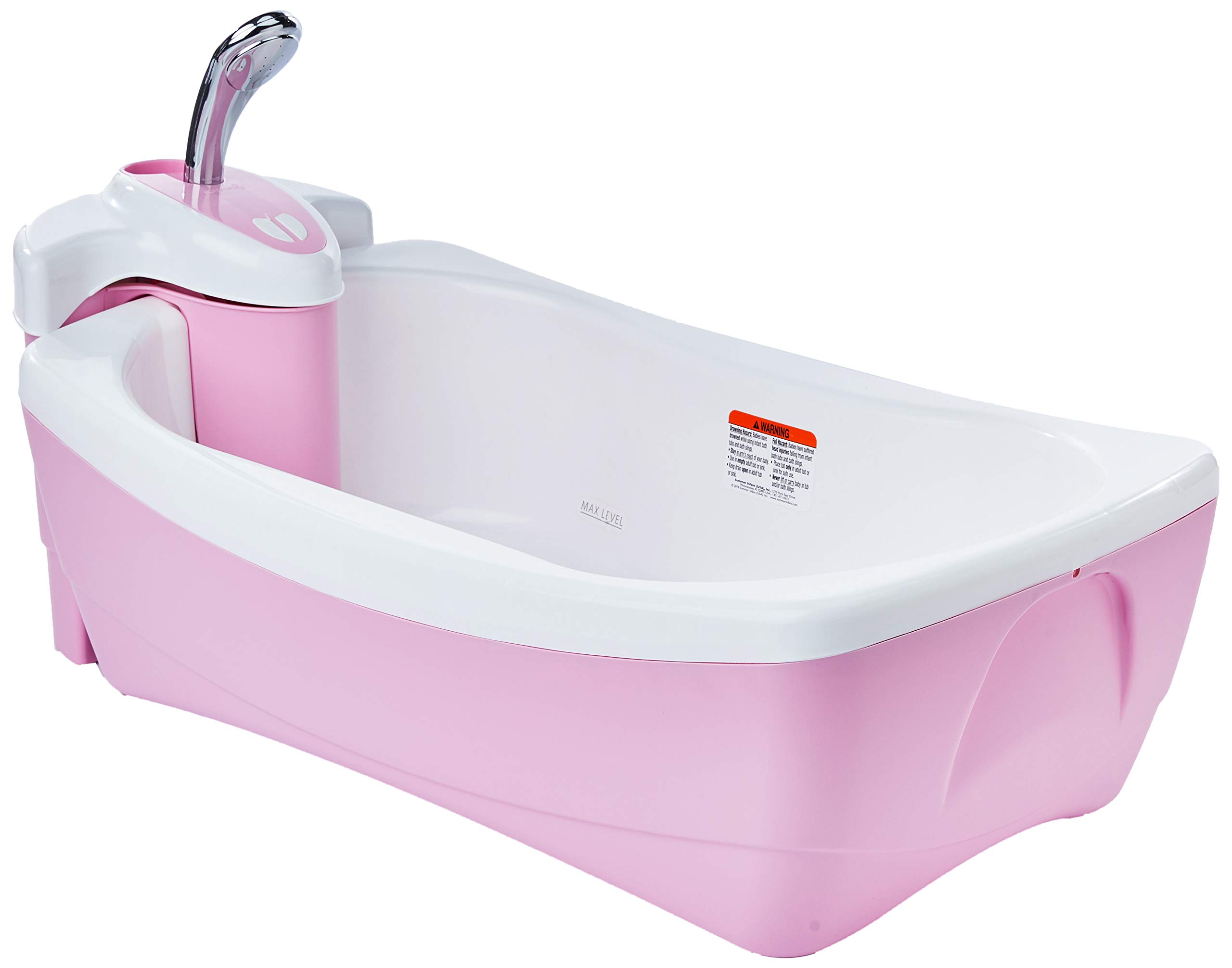 Summer InfantLil Luxuries Whirlpool, Bubbling Spa & Shower, Pink