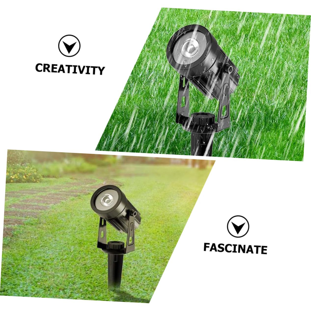 1 zestaw Jeden na dwa reflektory LED Dekoracja Solarne światło palikowe Solarne światło krajobrazowe Solarne światło krajobrazowe Oświetlenie ogrodowe Dekoracyjne zewnętrzne światło solarne Światła ch