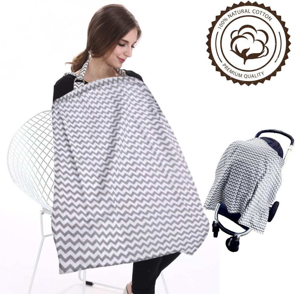 QUNQI STAR Breast Feeding Nursing Cover (Y)
