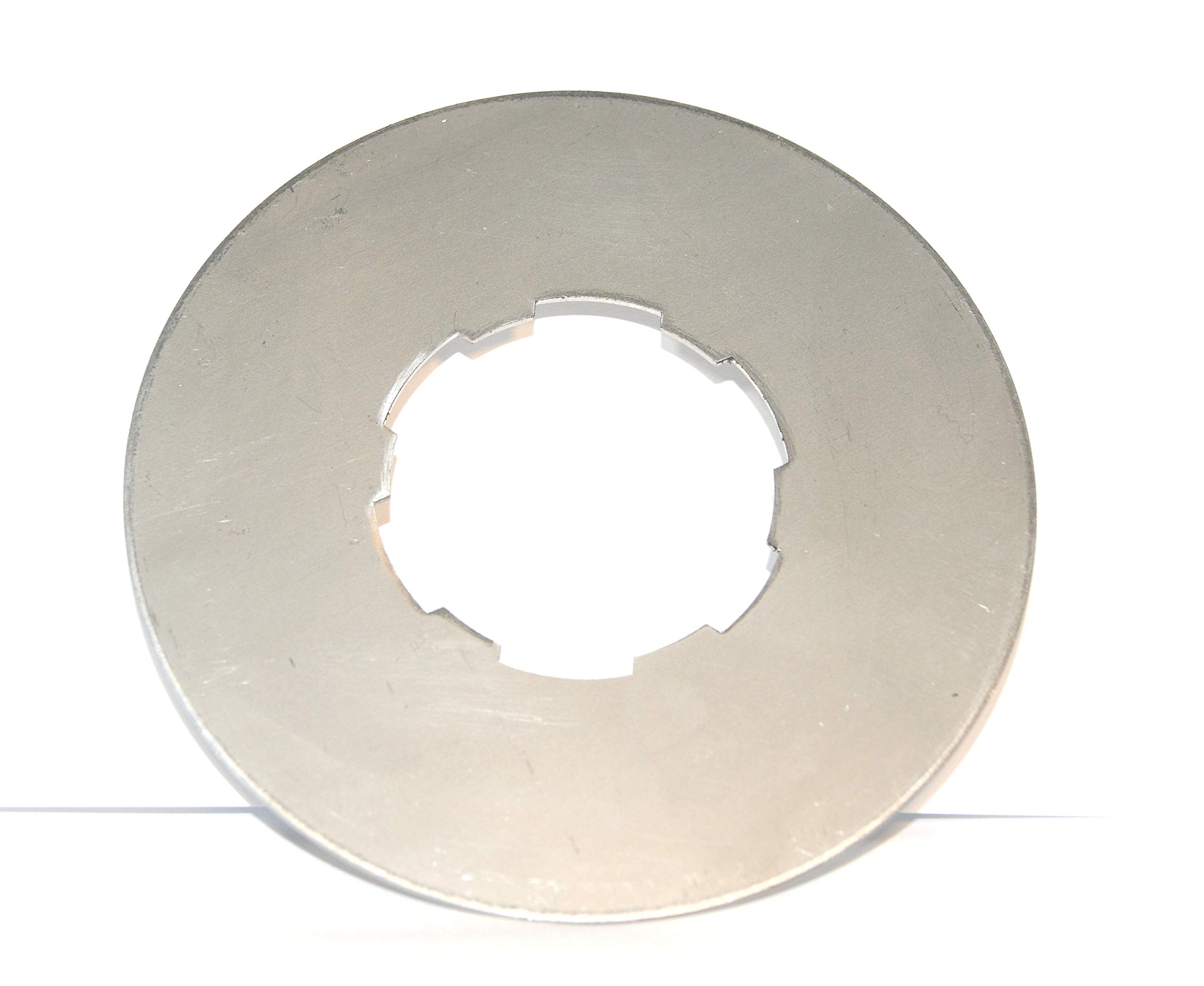 Tank Bajonett Einschweißblech Aluminium - 50,5/55mm Anschlussplatte Für Dieseltank