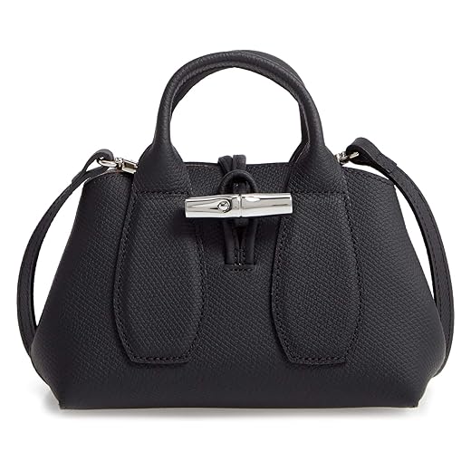 Longchamp Extra Small Roseau Leather Top Handle, Shoulder Bag Tote