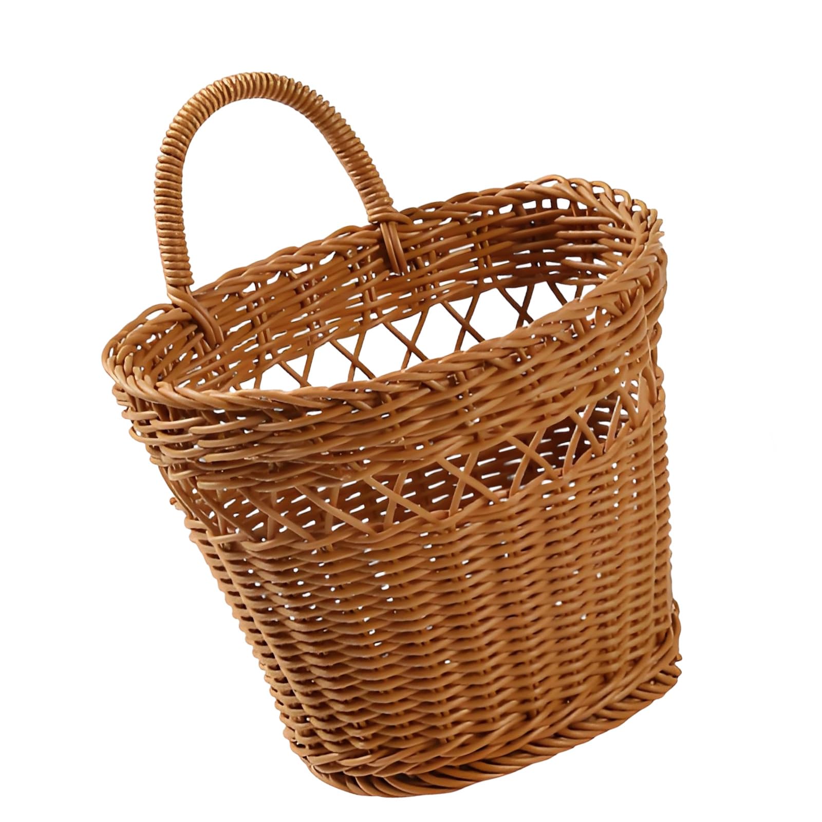 Buxuaaaa Practical Kitchen Storage Solution with Sturdy Construction Gingers Garlic Fruit Vegetable Holder Decoration Kitchen Hanging Basket