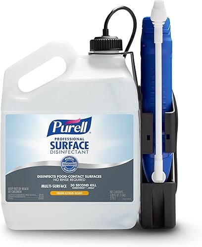 Miniatura 2 de Purell Desinfectante de superficies y desinfectantes pulverizadores alimentados por batería, 128 onzas, paquete de 4 pulverizadores