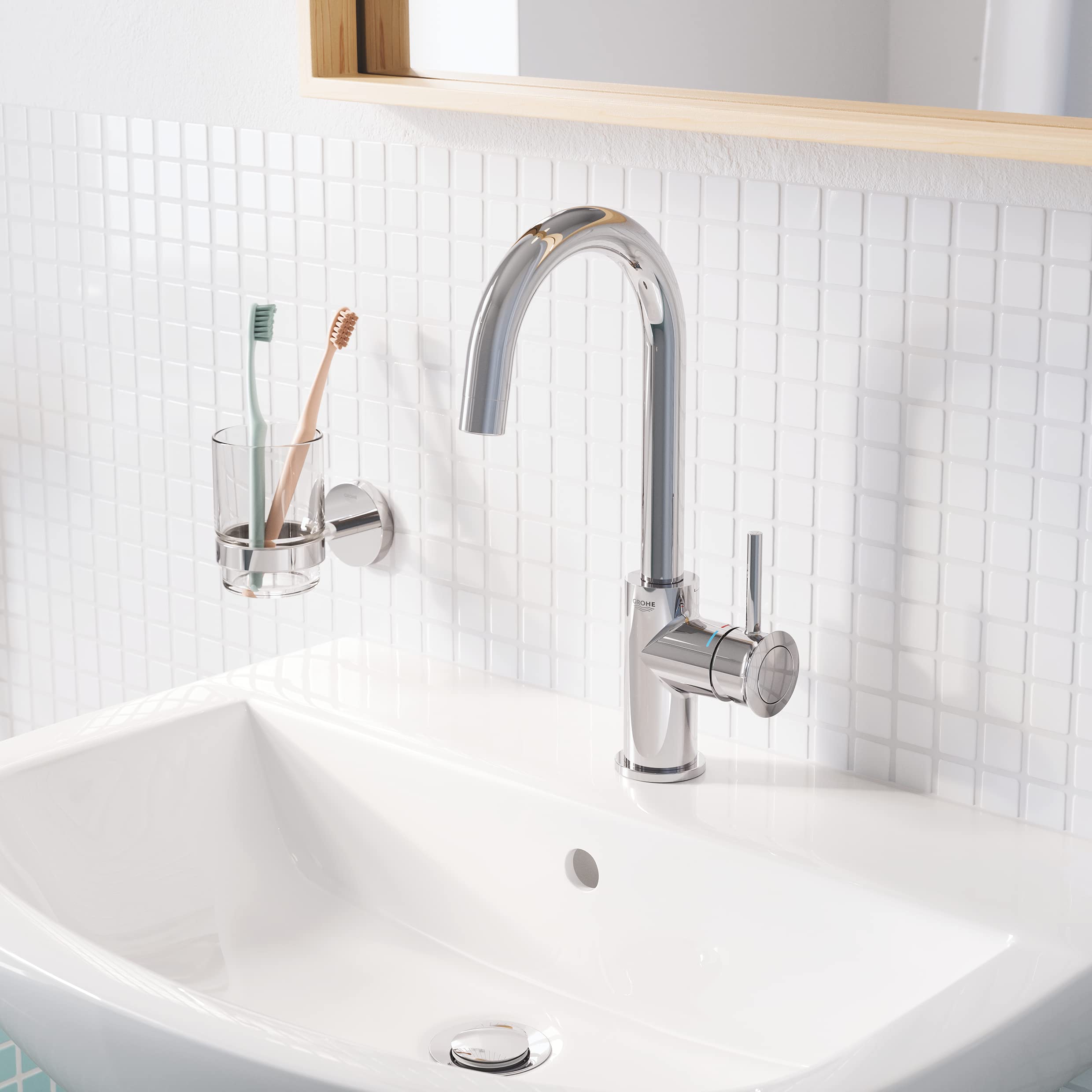 GROHE Mitigeur monocommande Lavabo Taille L Start Classic Chromé 23783000 (Import Allemagne)