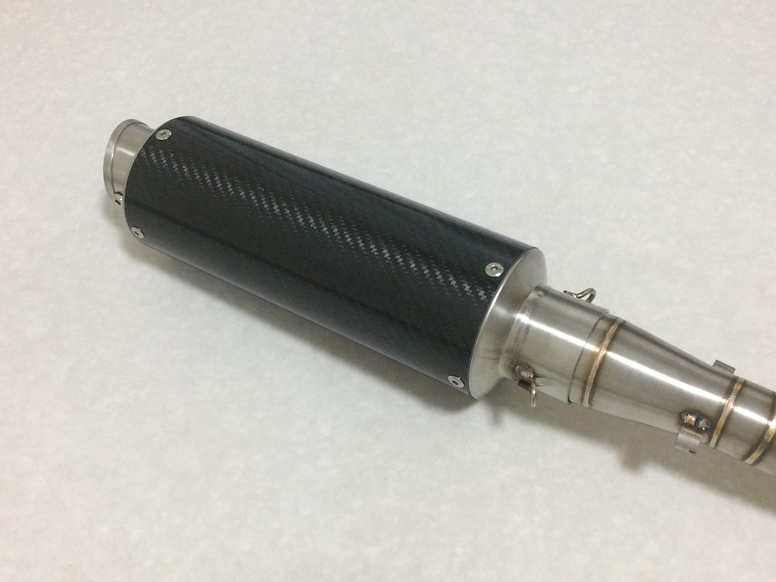 Amazon | YZF-R15/V1用V2用カーボンサイレンサーフルエキゾースト 