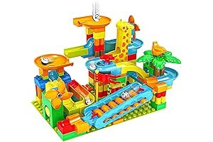 BATTOP Marble Run Ultimate Construction Building Set