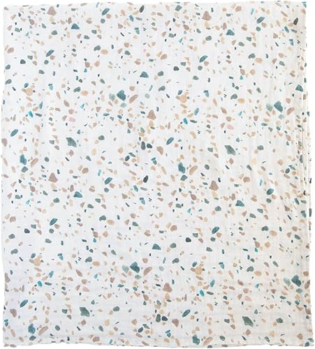 Miniatura 19 de RED ROVR Manta de algodón orgánico Manta de recepción para recién nacido, envoltura para bebé, niño, niña, unisex, suave, ligera, transpirable