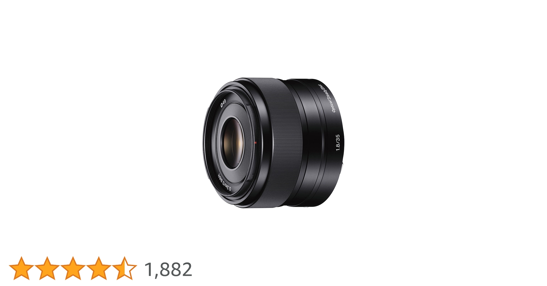 Amazon.co.jp: Sony SEL35F18 E 35mm f/1.8 OSS Fixed Lens for