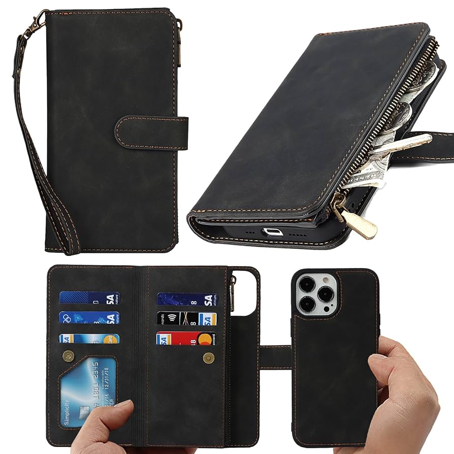 Havaya iPhone 13 Wallet case with 6 Card Holder