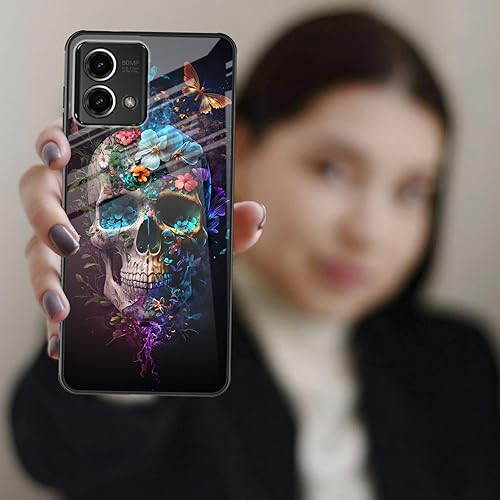 Miniatura 7 de Funda para Moto G Stylus 5G 2023, funda trasera de vidrio templado + TPU de silicona suave, a prueba de golpes, antiarañazos, para Motorola Moto G