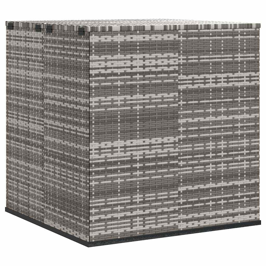Hothingwell Pudełko na poduszki ogrodowe z żywicy plecionej 100 x 97,5 x