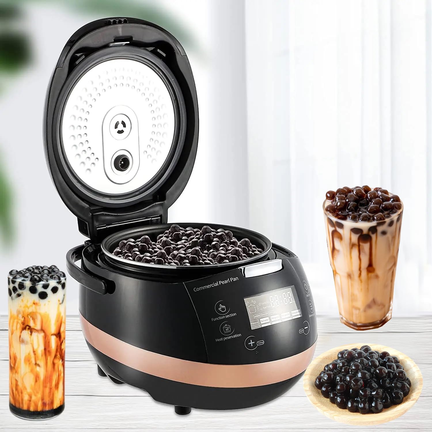 Tapioca Pearl Cooker 5L for bubble tea