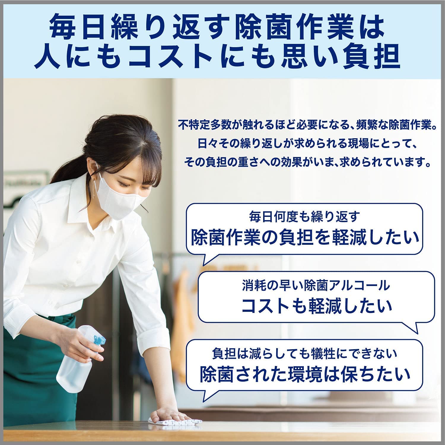 Amazon.co.jp: Dr.CLEAN+ ドクタークリーン 業務用 除菌・ウイルス除去 