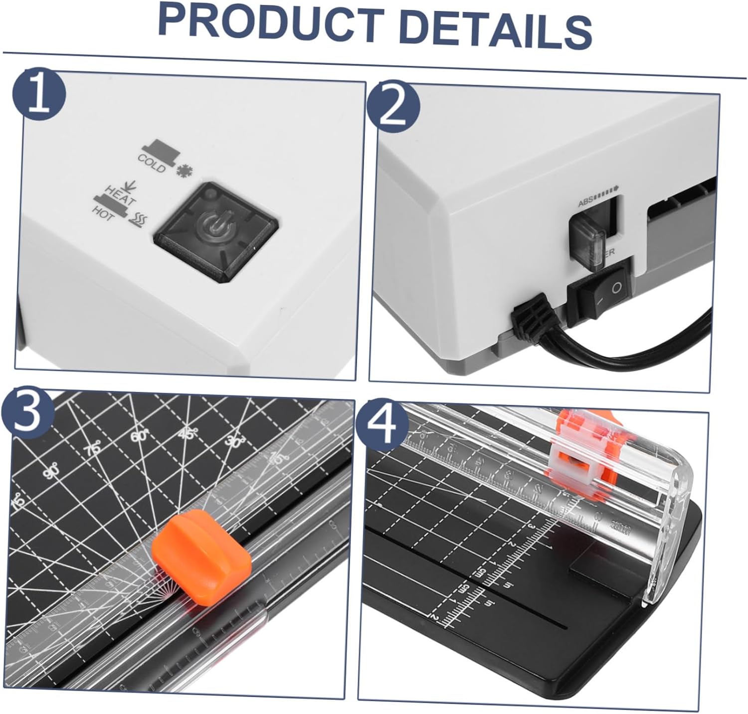 Laminator Thermal Laminating Machine Laminator Machine Photo Laminating Easy to Carry User-Friendly Design