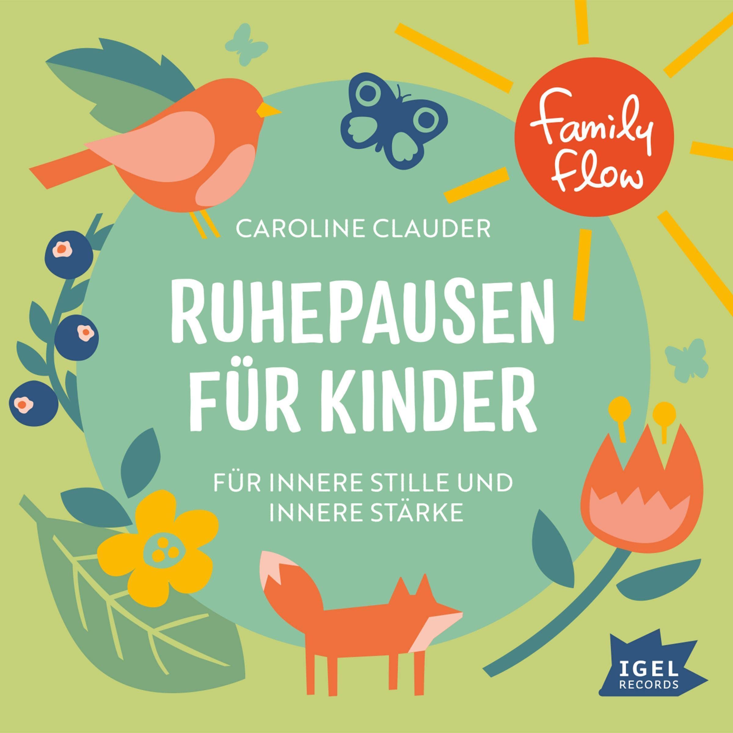Cover art for FamilyFlow. Ruhepausen für Kinder: Für innere Stille und Stärke