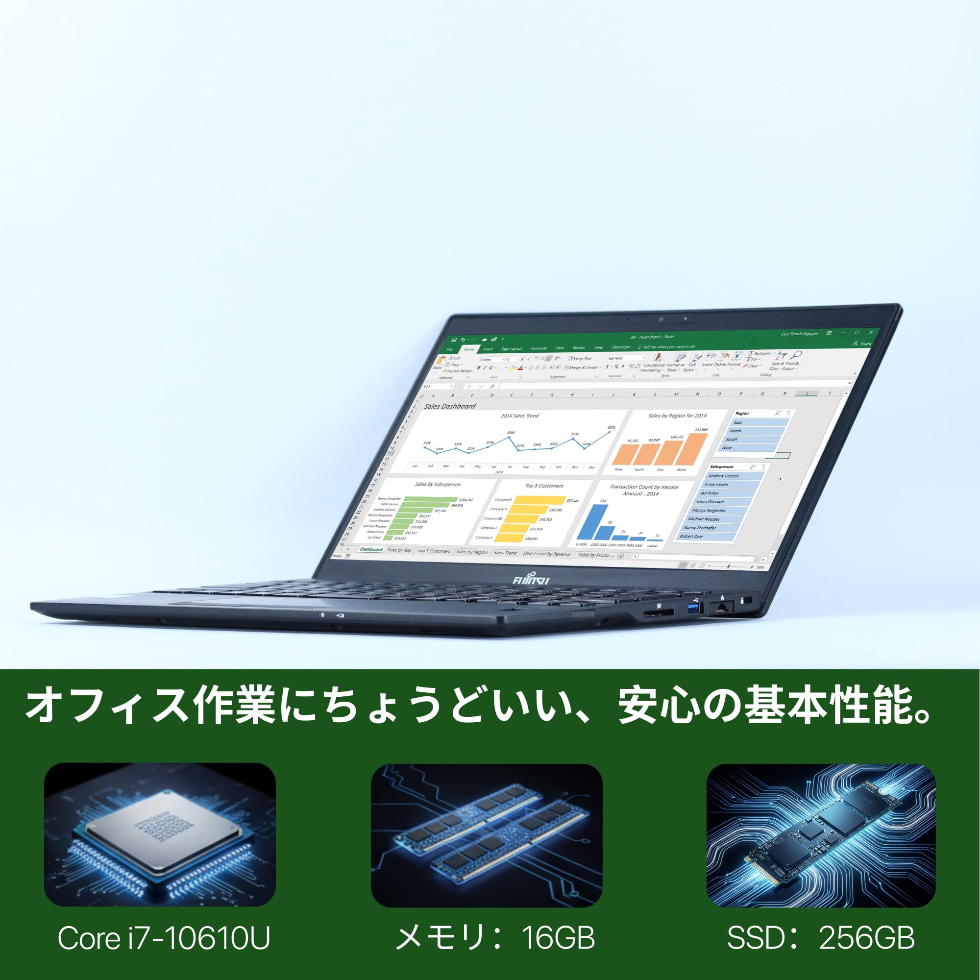 Amazon.co.jp: 【整備済み品】 富士通 LIFEBOOK U9310/D, i7-10610U