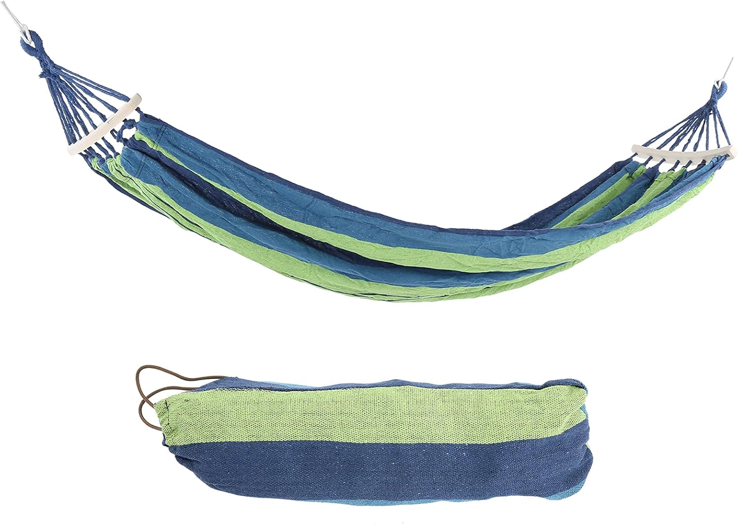 Hammock with Spreader Bars, Camping Hammock Outdoor, Lightweight