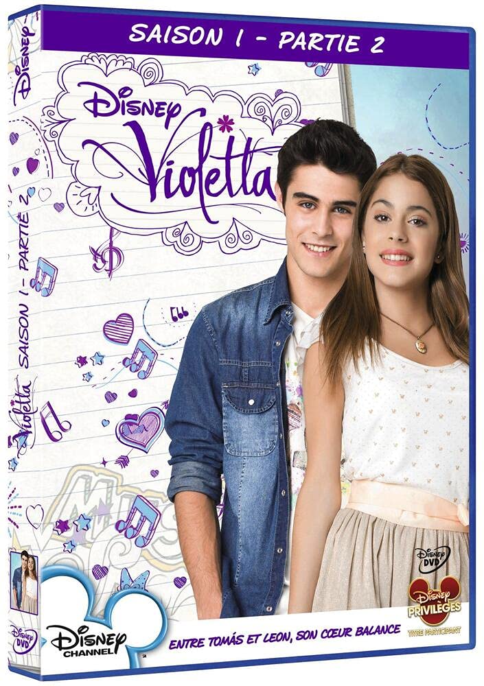 Violetta - Saison 1 - Partie 2 - Entre Tomás et León, son coeur balance [DVD]