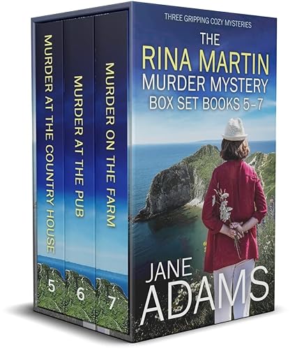 THE RINA MARTIN MURDER MYSTERY BOX SET BOOKS 5–7 three gripping cozy mysteries (Cozy murder mystery box sets)