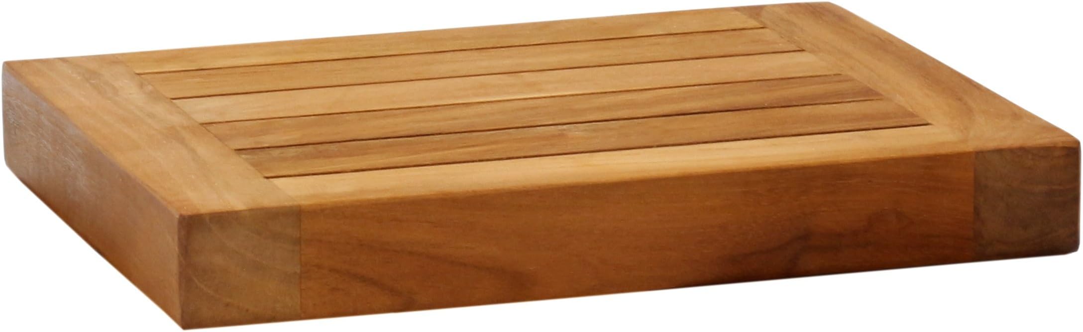 12" Moa Teak Floating Wall Shelf - 12 Inch